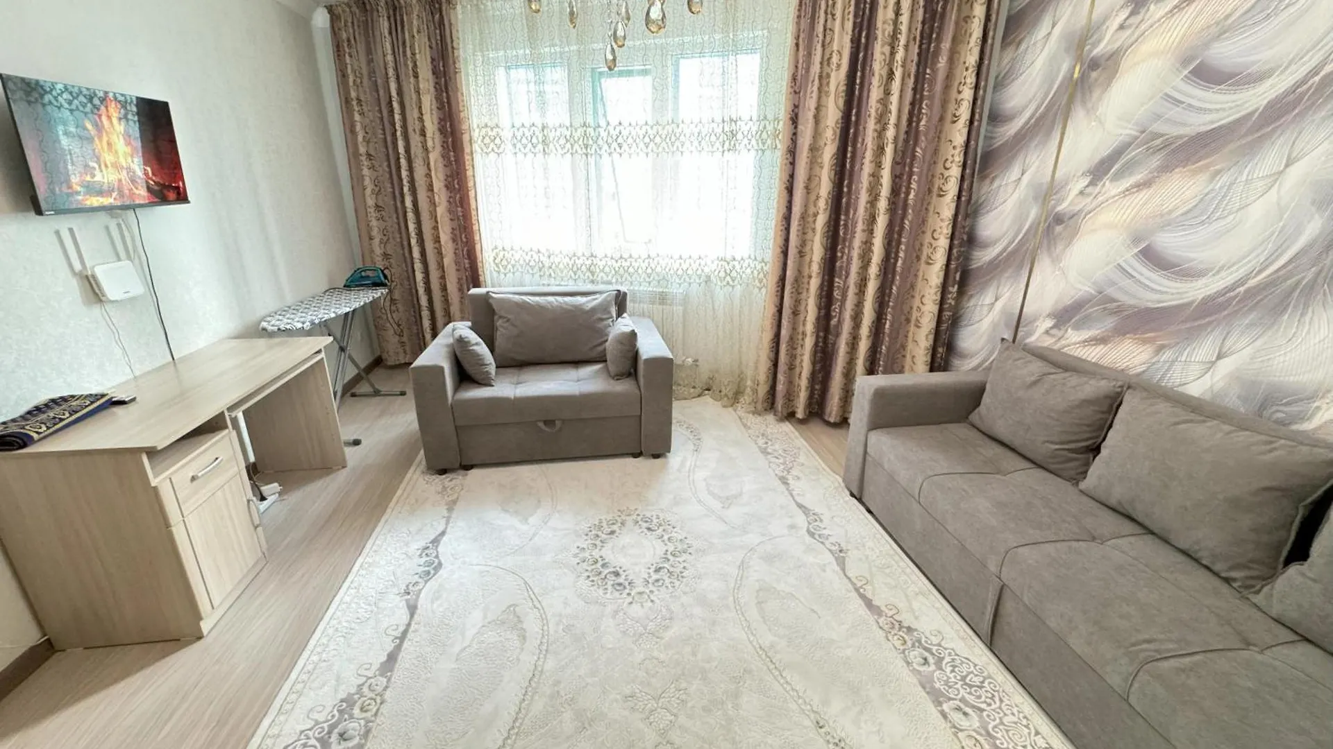 Жк Лазурный Квартал 2Х Комнатная Новая Квартира Nur-Sultan  Apartment